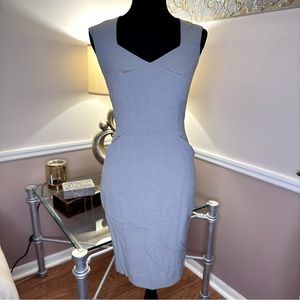 Calvin Klein Gray Work Dress w/ Pockets